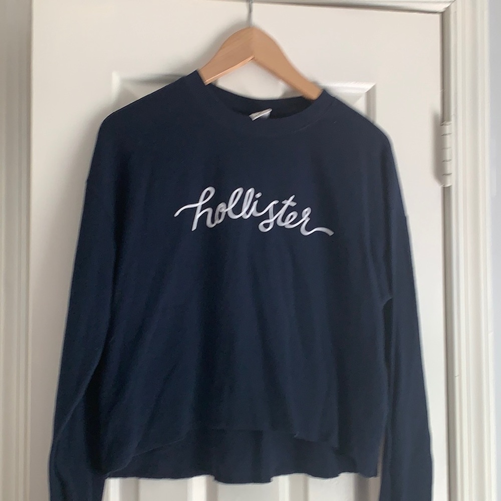 Hollister small navy blue Henley women’s
